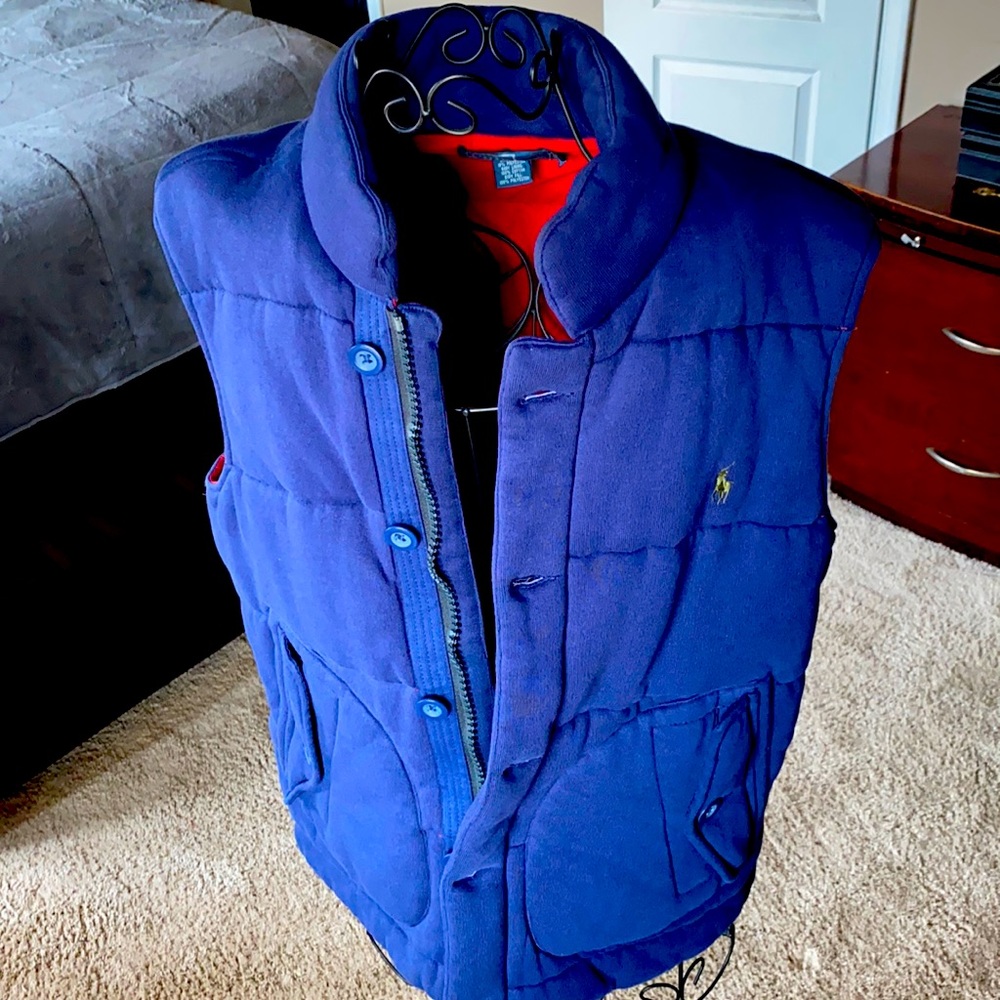 Polo by Ralph Lauren quilted vest. Like new.